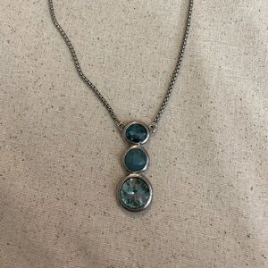 Blue necklace